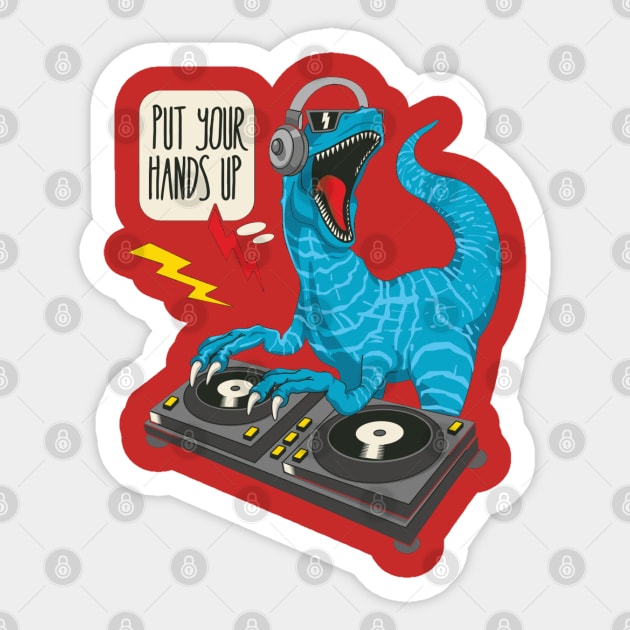 Put Your Hands ON Sticker by Mako Design 